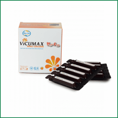 Thực phẩm bảo vệ sức khỏe Vicumax Mật ong Nano Curcumin (15 tuýp)