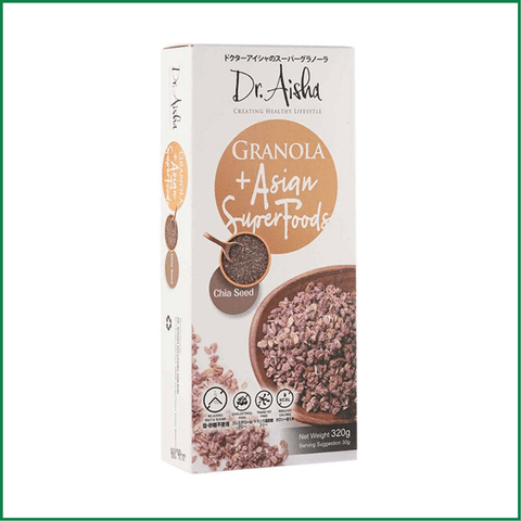 Dasto Granola Asian Superfoods Chia Seed By Dr Aishah Solution (320g)