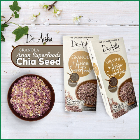 Dasto Granola Asian Superfoods Chia Seed By Dr Aishah Solution (320g) - Ảnh 2