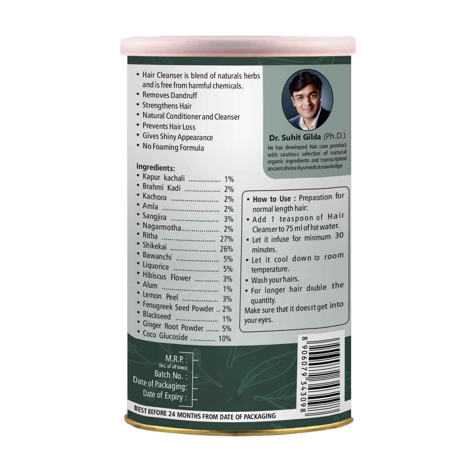 Organic Wellness Hair Cleanser for Healthy Hair - Ảnh 2