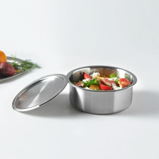 Hộp đựng cơm trưa bằng thép không gỉ Gottmann Tongs 316Ti số 8 1050ml