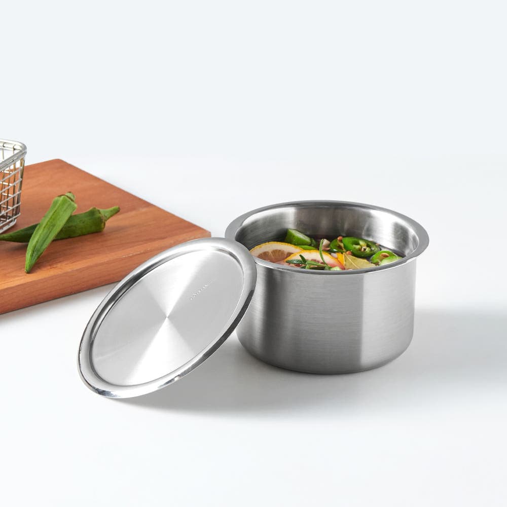 Hộp đựng cơm trưa bằng thép không gỉ Gottmann Tongs 316Ti số 7 1000ml