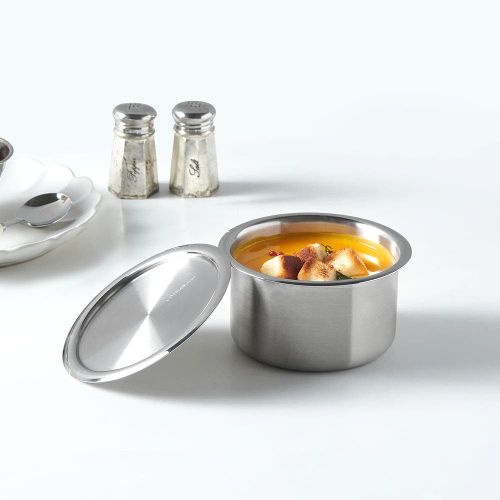 Hộp đựng cơm trưa bằng thép không gỉ Gottmann Tongs 316Ti số 5 550ml