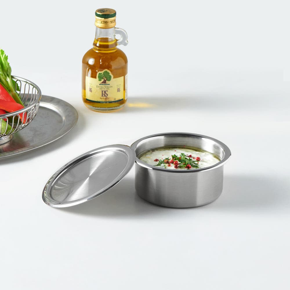 Hộp đựng cơm trưa bằng thép không gỉ Gottmann Tongs 316Ti số 3 330ml